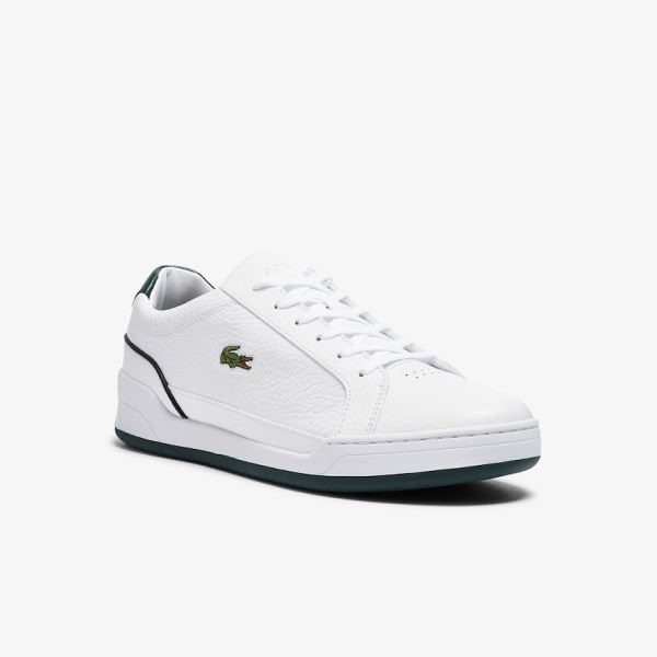 Lacoste Challenge Leather Sneakers - Tenisky Pánské Bílé | CZ-agGRtc